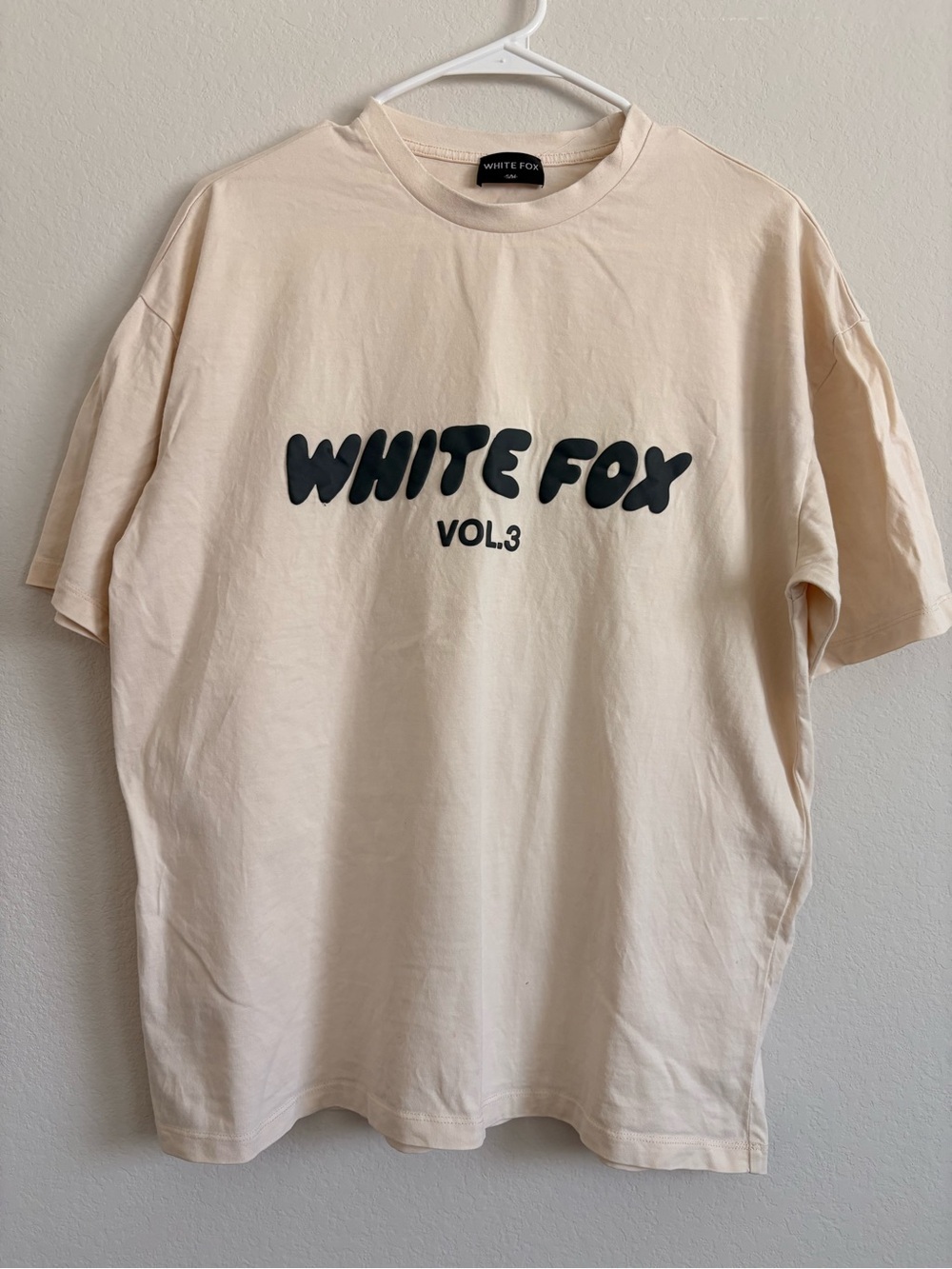White Fox Vol.3 Cream Graphic Tee